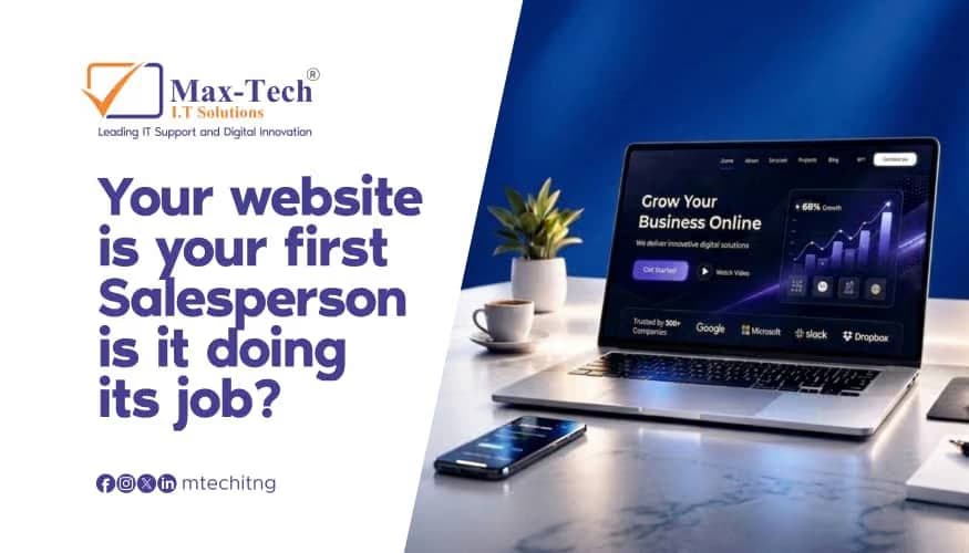 Your Website Is Your First Salesperson Is It Doing Its Job?