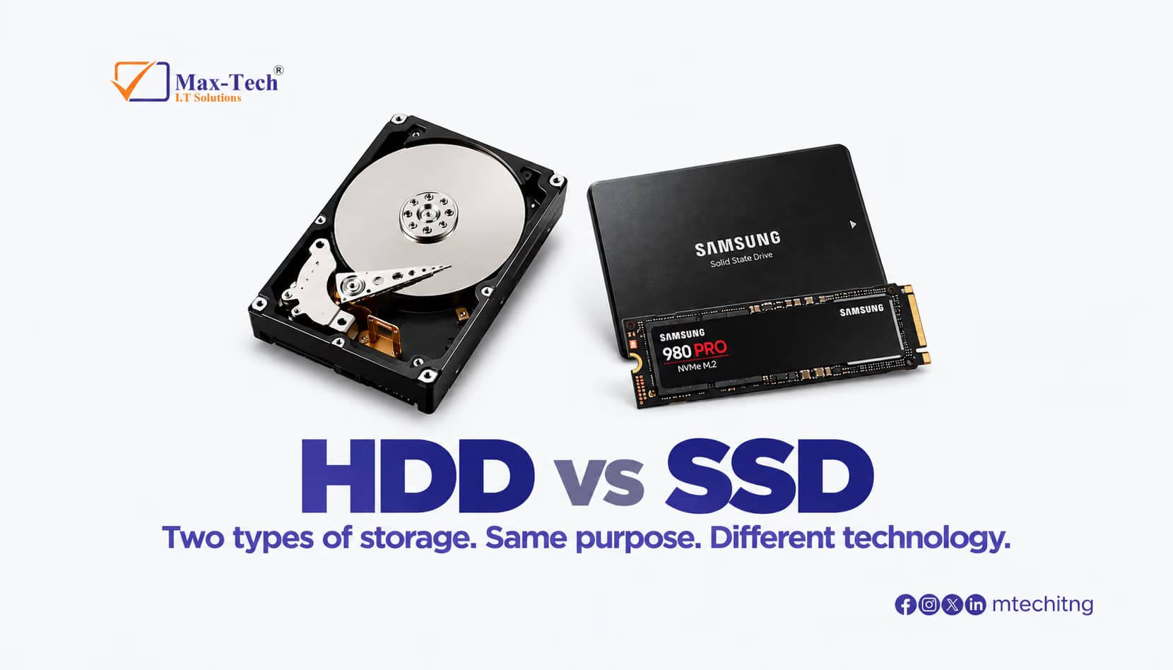 HDD vs SSD: What’s the Difference and Which One Do You Need?