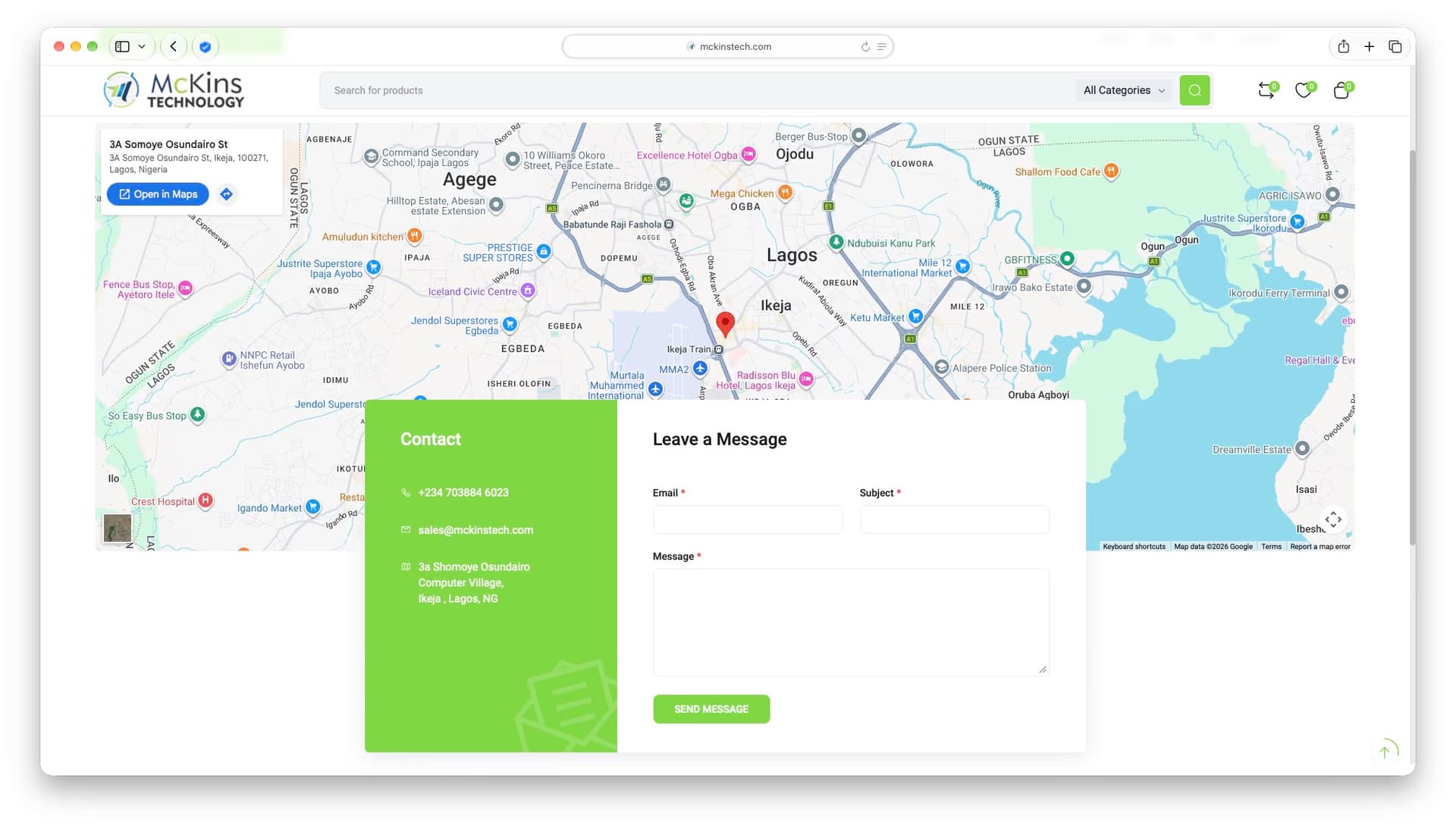 E-Commerce Website screenshot 4