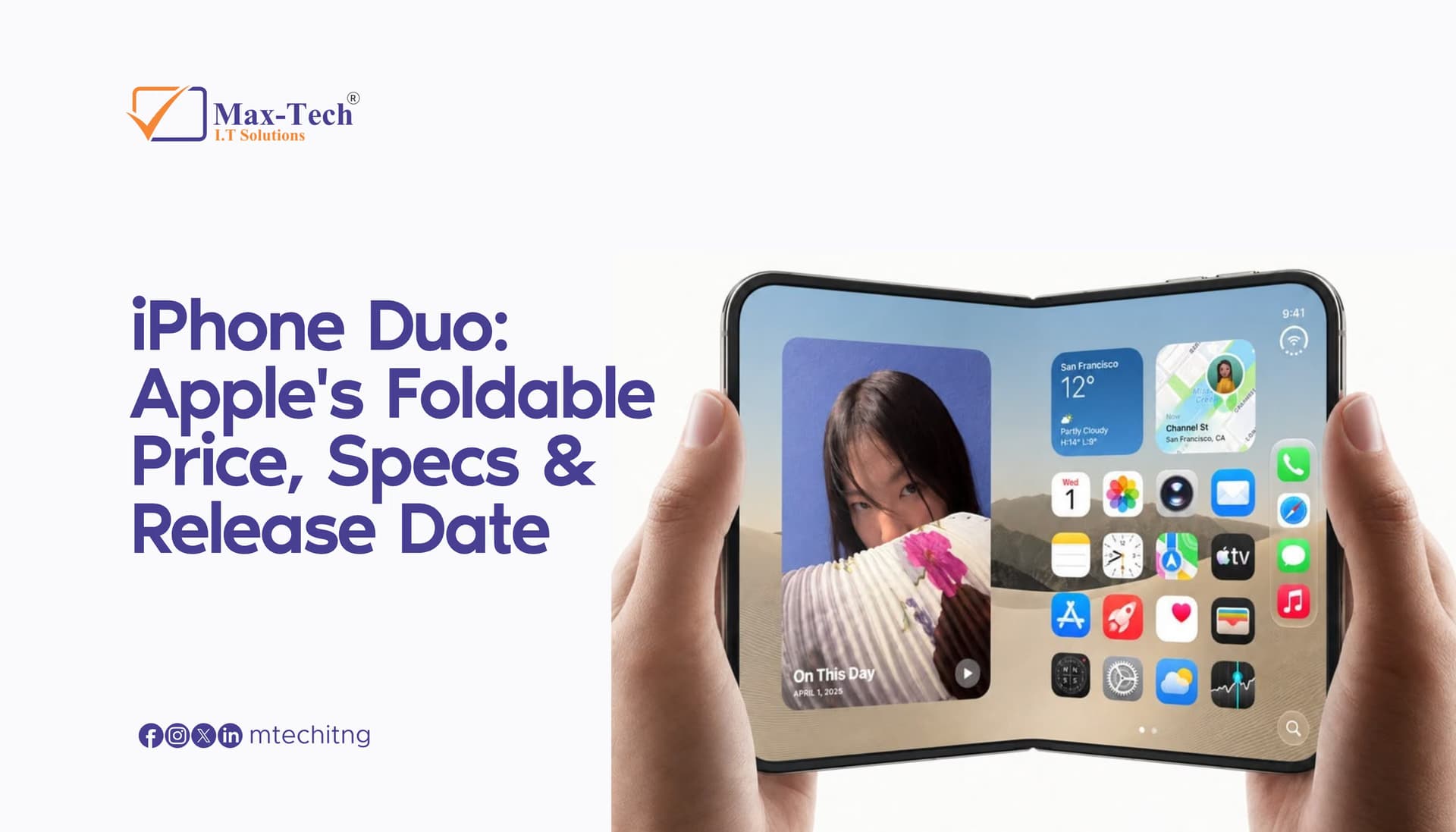iPhone Duo Is Here: Everything to Know About Apple's First Foldable iPhone.