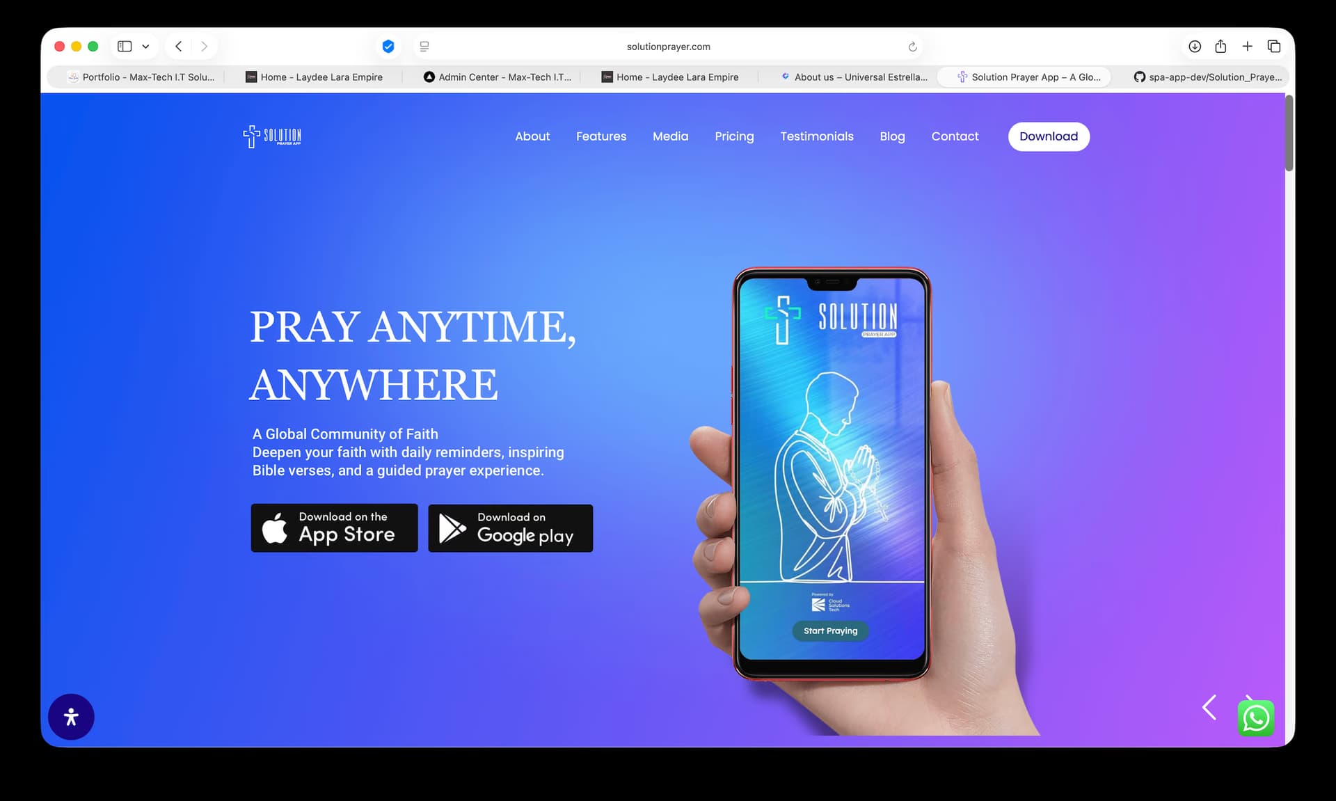 Solution Prayer App | iOS & Android
