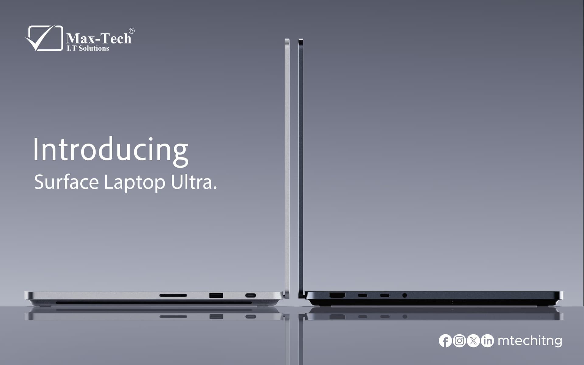Introducing Surface Laptop Ultra.