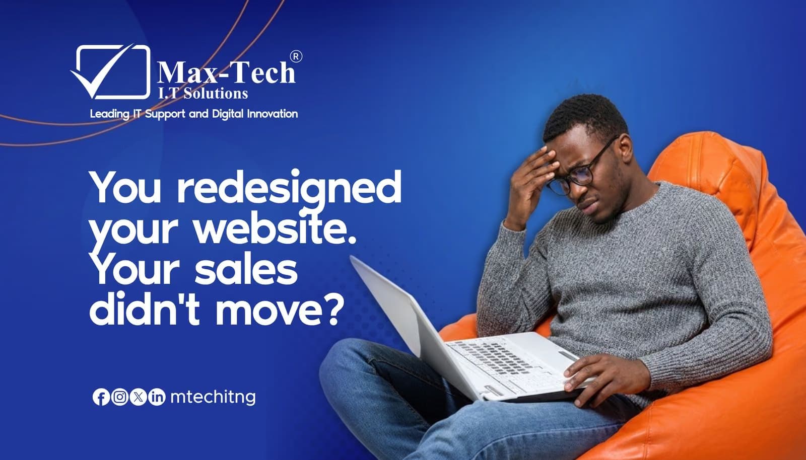 Redesigned Your Website? Here's Why Your Sales Still Haven't Moved.