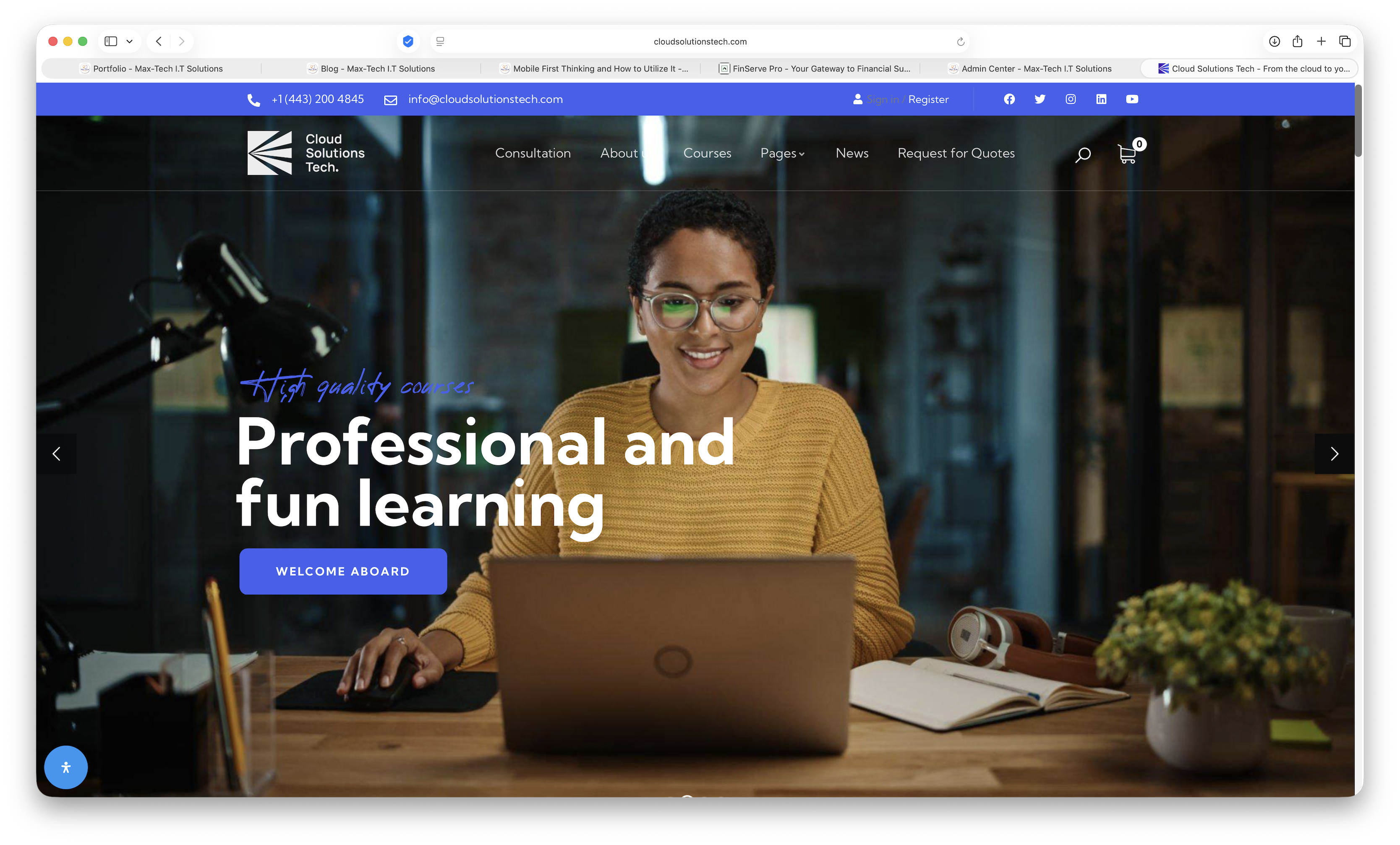 Online Tutor Website