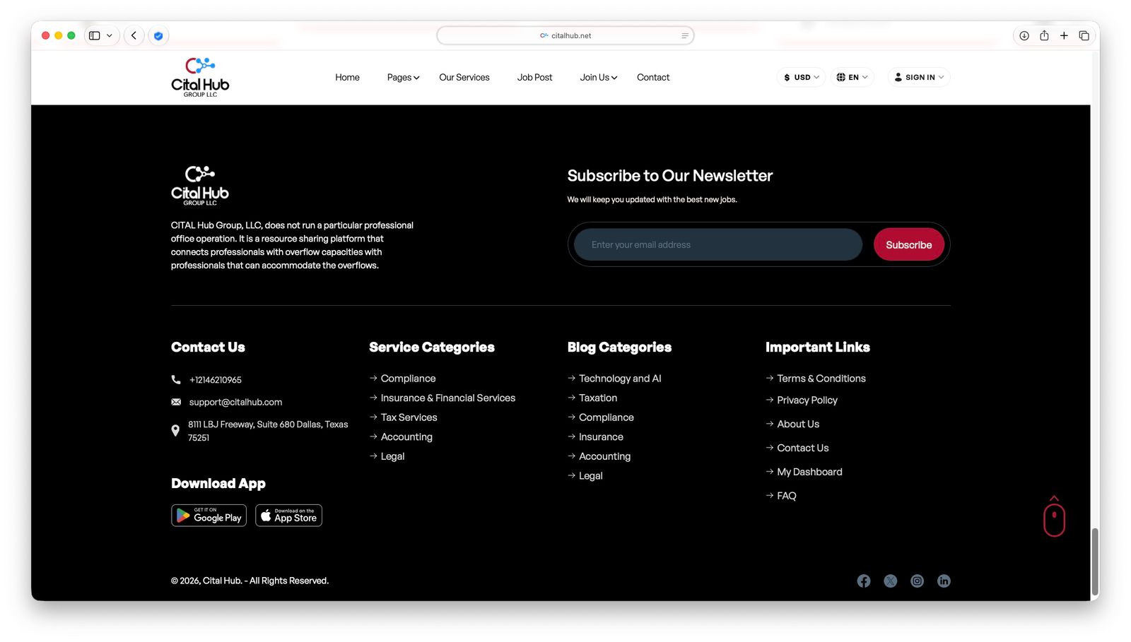 Networking Website screenshot 4