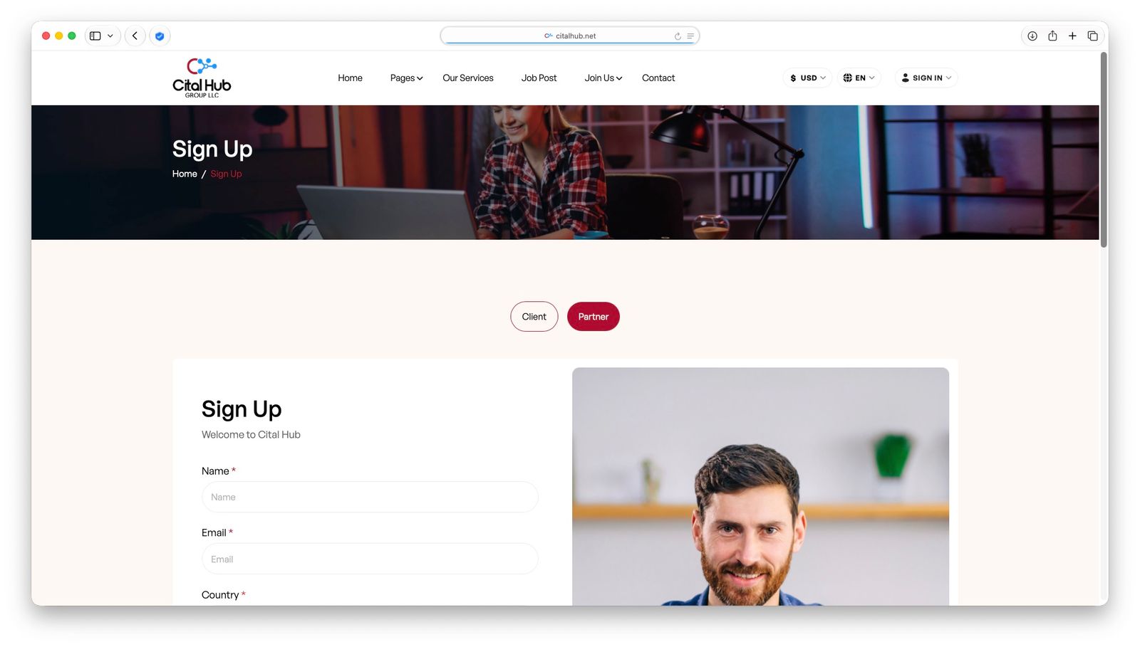 Networking Website screenshot 5