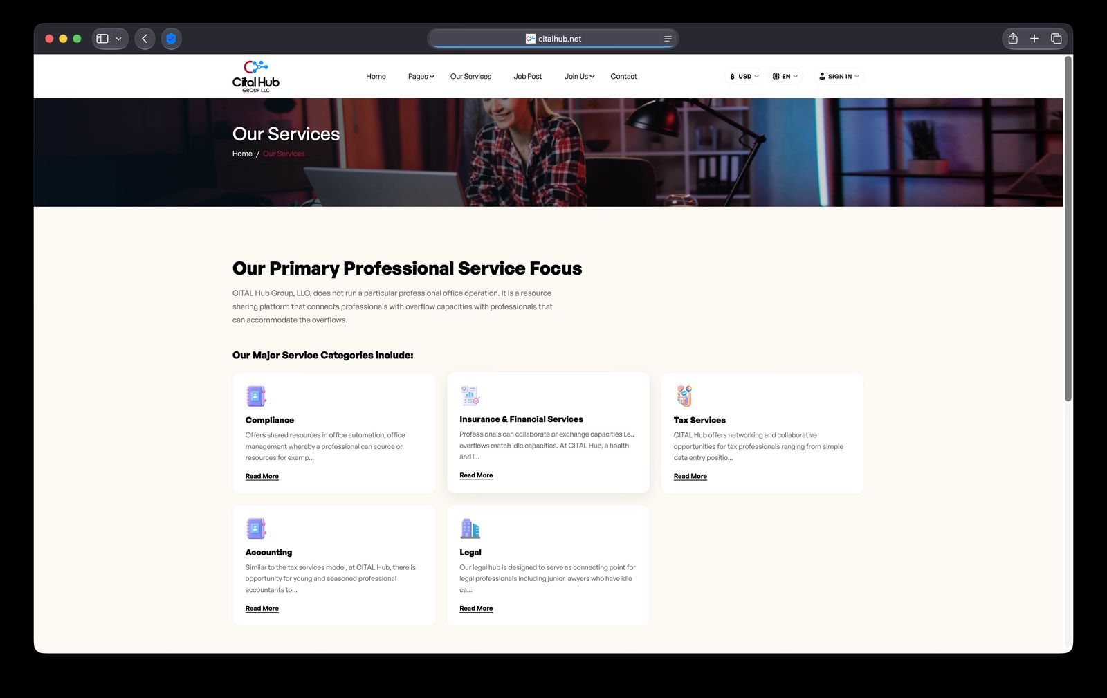 Networking Website screenshot 6