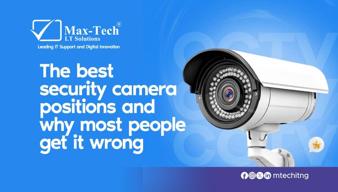 The Best Security Camera Positions And Why Most People Get It Wrong.