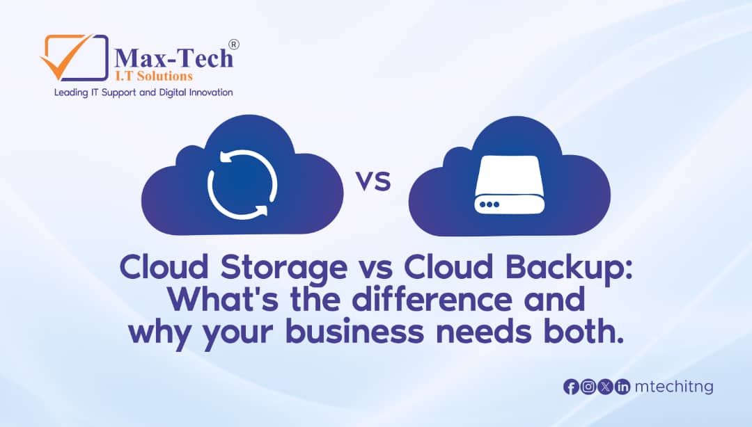 Cloud Storage vs Cloud Backup: What's The Difference And Why Your Business Needs Both